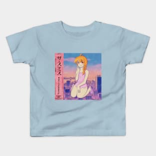 Retro City Pop Aesthetic Vaporwave Anime Kids T-Shirt